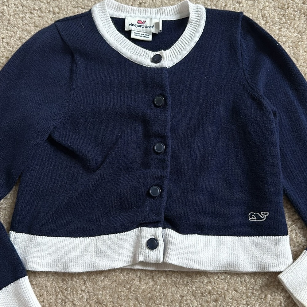 Vineyard Vines 3T Navy Sweater
